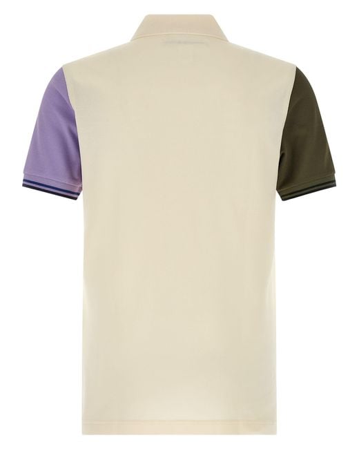 Comme des Garçons White Polo X Fred Perry for men