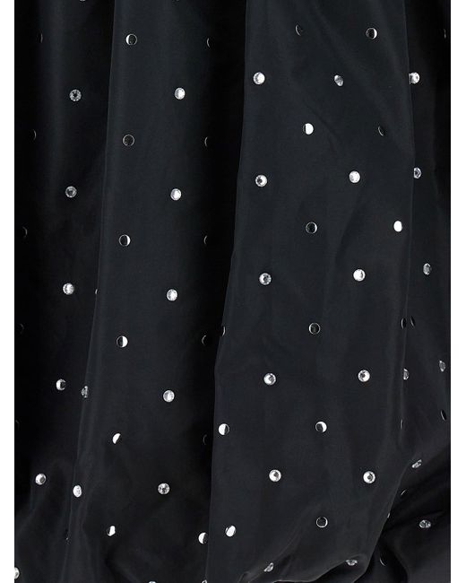 Pinko Black Belfort Embellished Mini Dress