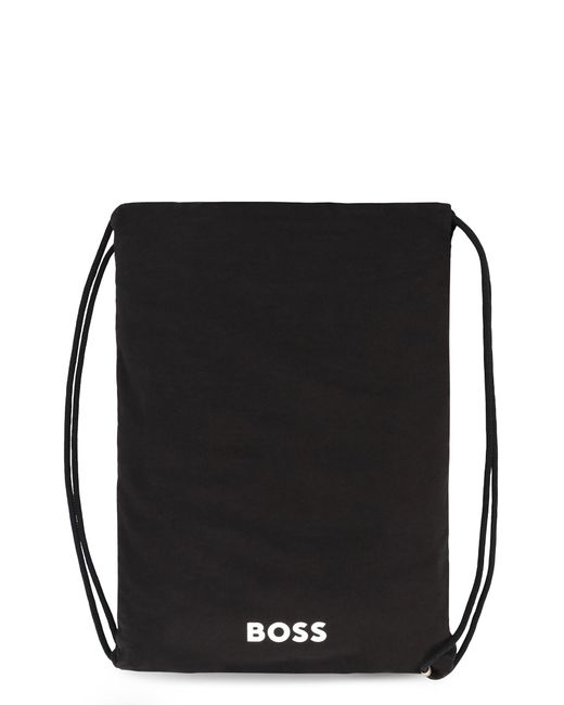 Boss Blue Swim Shorts And Terry Beach Towel Set for men