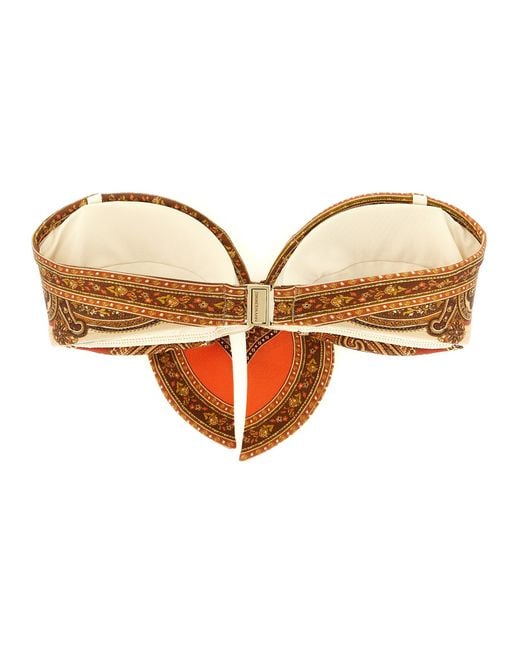 Zimmermann Brown Polyamide Bikini Clothing