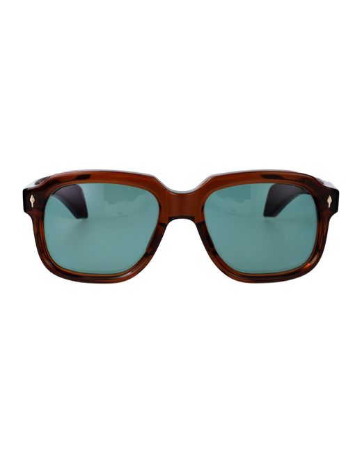 Jacques Marie Mage Green Union Sunglasses