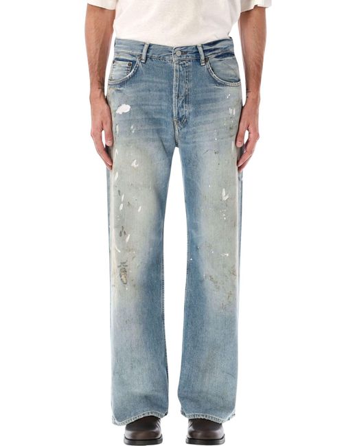 Acne Blue 2021M Light Regular Fit Jeans for men