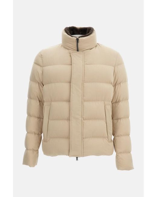 Herno Natural Bomber for men