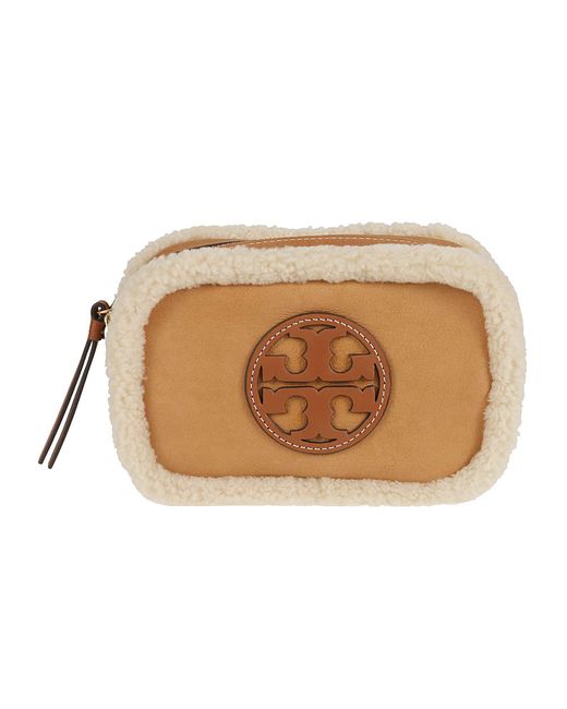 Tory Burch 'miller Mini' Shoulder Bag in Natural