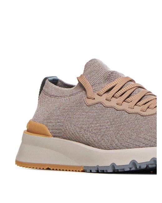 Brunello Cucinelli Multicolor Runners Sneakers for men