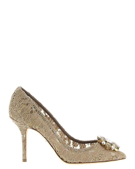 Dolce & Gabbana Metallic Bellucci Pumps