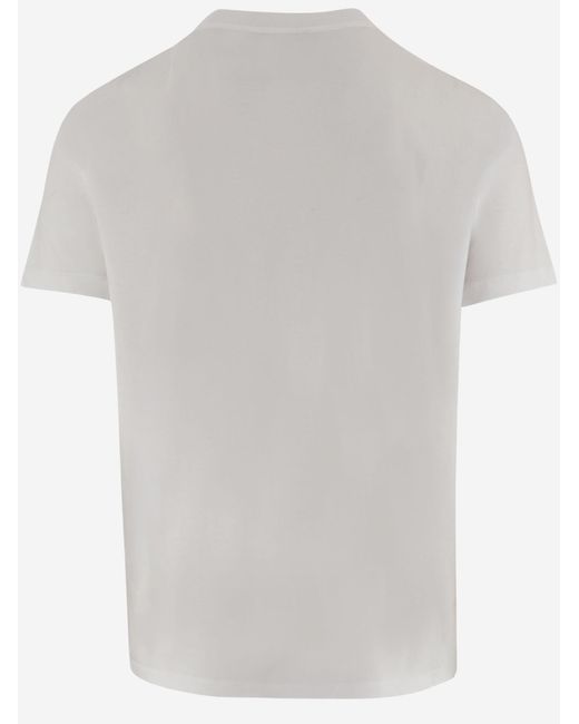 Valentino White Cotton T-Shirt T-Shirts for men