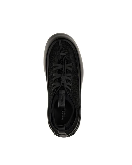 Zegna Black Suede Triple Stitchtm Mrbailey® Sneakers for men