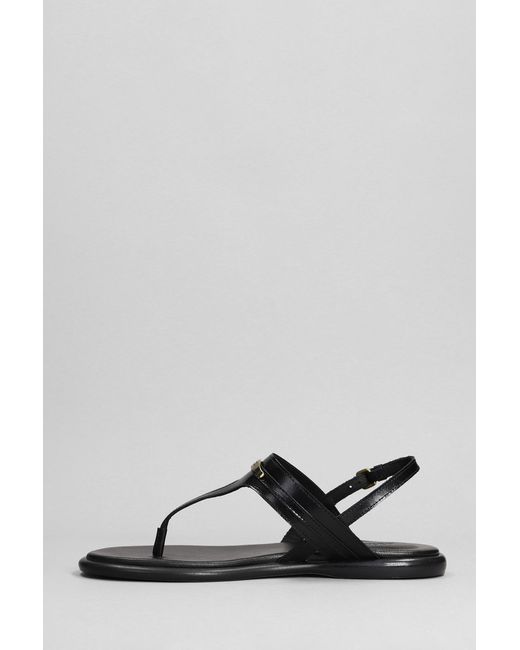 Isabel Marant Black Nya Sandals
