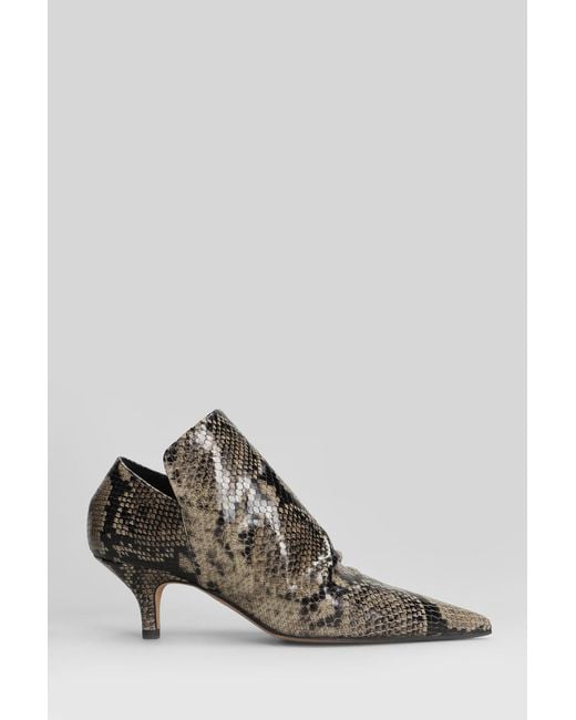 The Seller Multicolor High Heels Ankle Boots