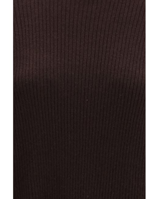 Loro Piana Black Sweater Camino Cashmere-Silk