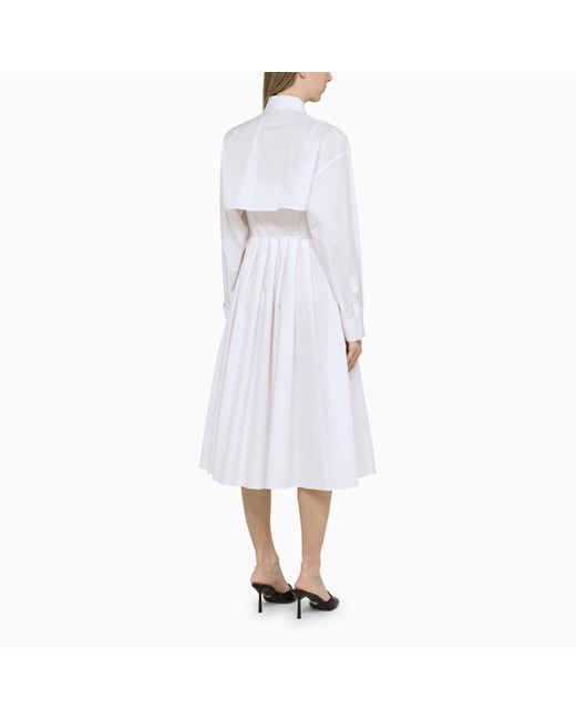 Prada White Convertible Dress