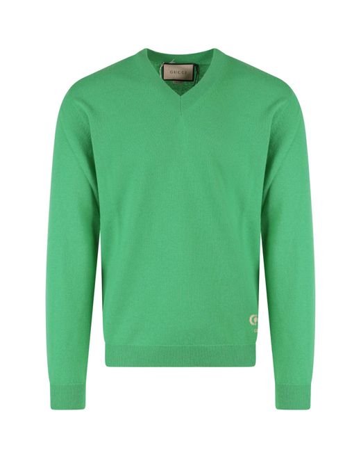 Gucci Green Sweater for men