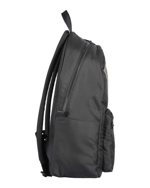 McQueen Black Metropolitan Backpack Polyester Backpacks for men