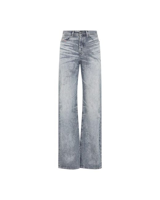 DIESEL Gray 1971 D-Sent Jeans