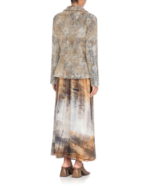 Avant Toi Multicolor Wool And Cashmere Blazer