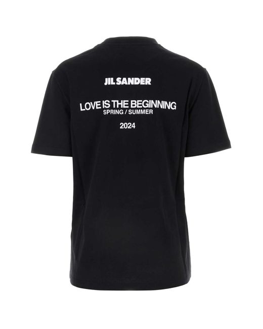 Jil Sander Black T-Shirt