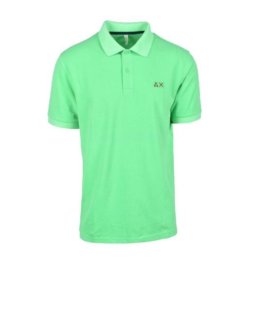 Sun 68 Green Shirt for men