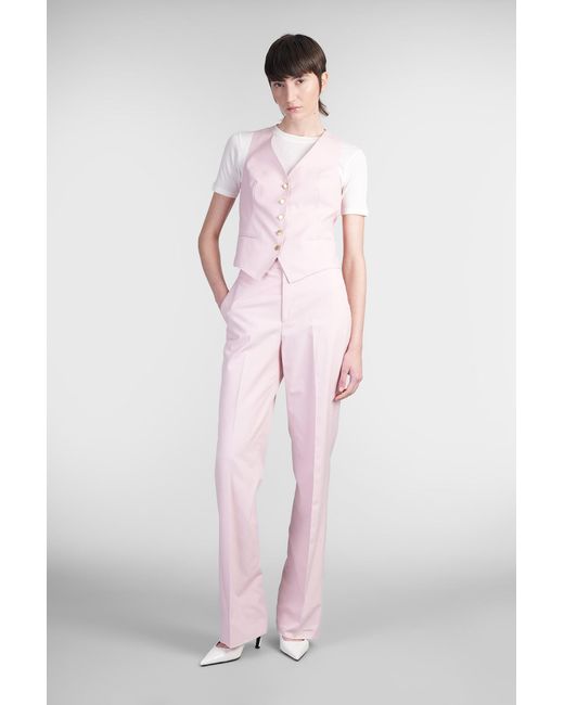 Tagliatore 0205 Pink Giselle Vest