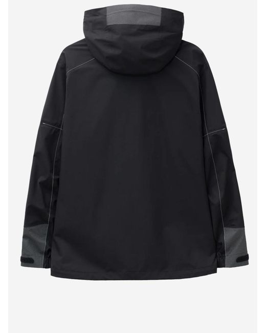 And Wander Black Jacket Pertex Shield Nylon for men