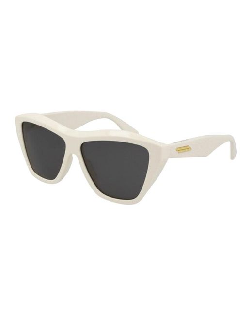 Bottega Veneta Gray Sunglasses Cat Eye Full Rim, Frame And Lens Bv1092S003