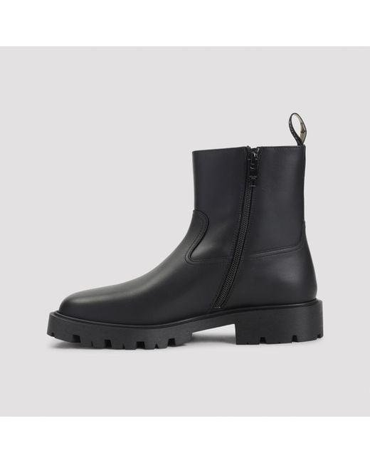 Céline Black Zipped 35 Boots