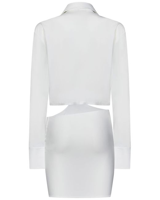 Amazuìn White Gwen Mini Dress