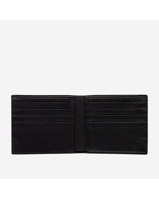 Gucci Black Bi-Fold Wallet Leather & Cardholders for men