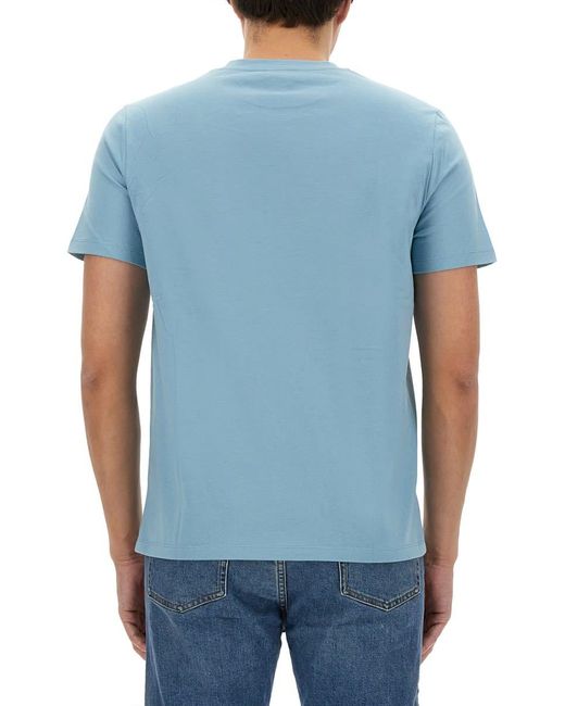 A.P.C. Blue T-Shirt "Item" for men