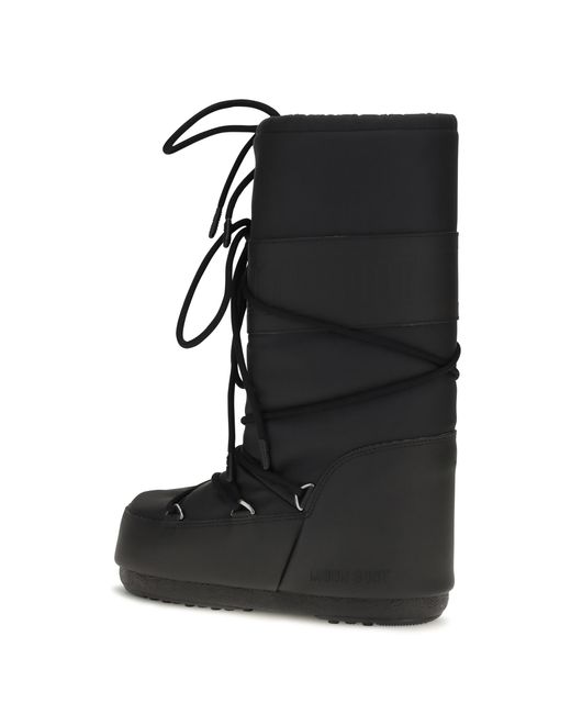 Moon Boot Black Icon Boots Polyamide