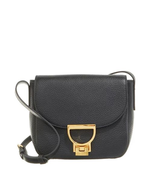 Coccinelle Black Arlettis Bag With Shoulder Strap
