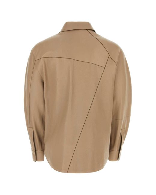 Loewe Natural Dove Leather Shirt for men