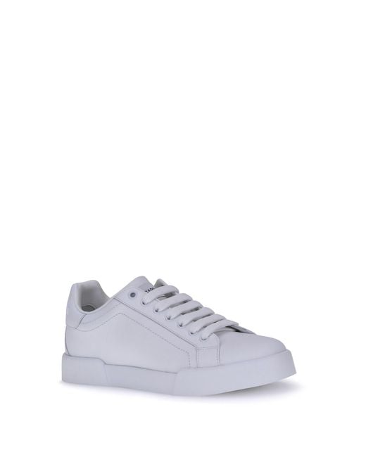 Dolce & Gabbana White Sneakers