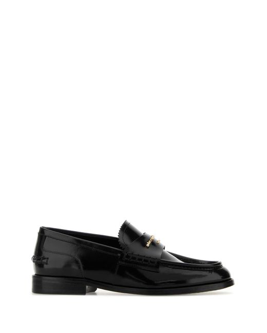 Alexander Wang Black Moccasters