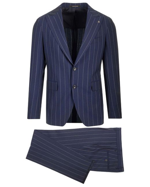 Tagliatore Blue Vesuvio Dresses for men