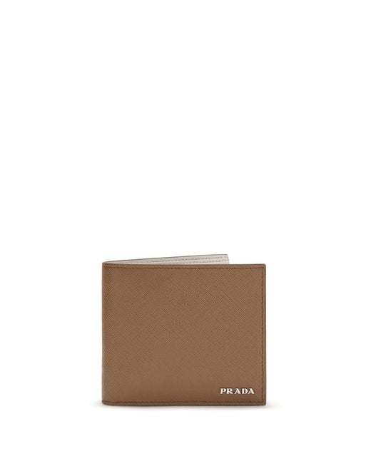 Prada Natural Leather Wallet Calf Umbrellas for men