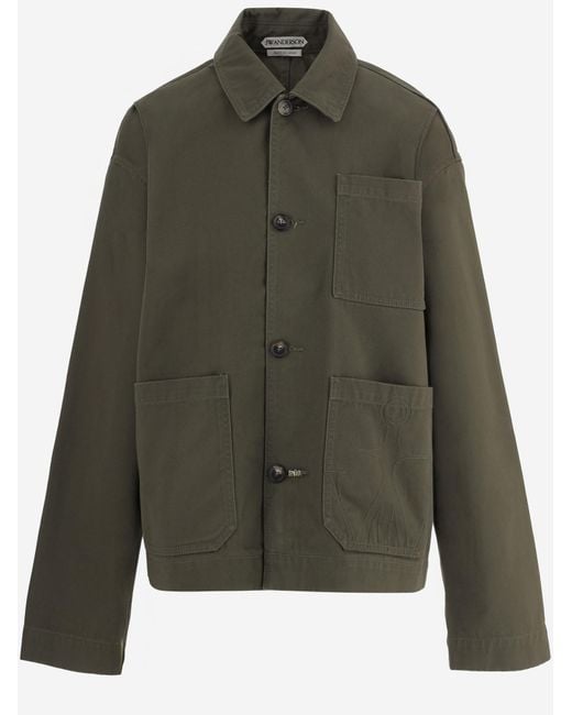 J.W. Anderson Green Cotton Jacket
