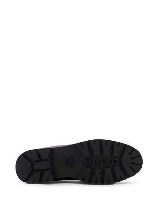 Pinko Black Nora 01 Leather Loafers