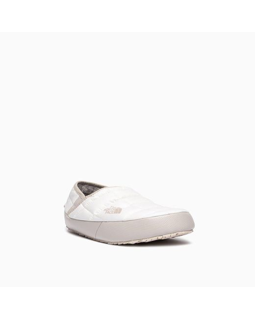 The North Face White Thermoball Traction V Slippers for men