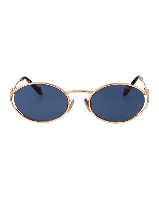 Miu Miu Blue Sunglasses