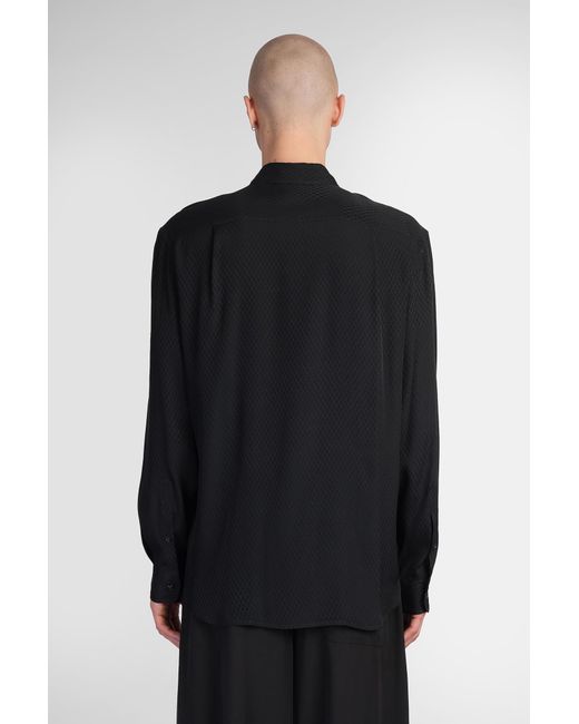 Ann Demeulemeester Black Andre Shirt for men
