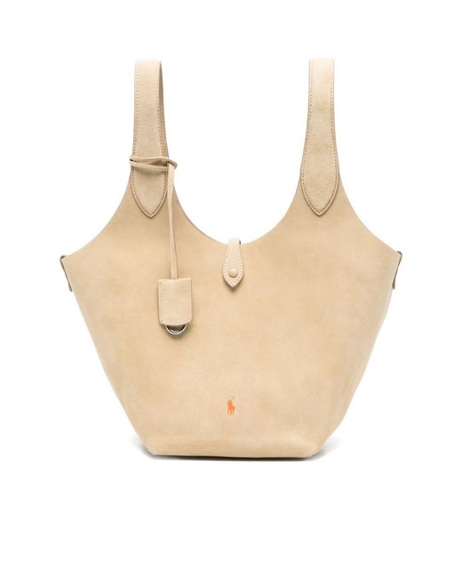 Ralph Lauren Natural Tote Bags
