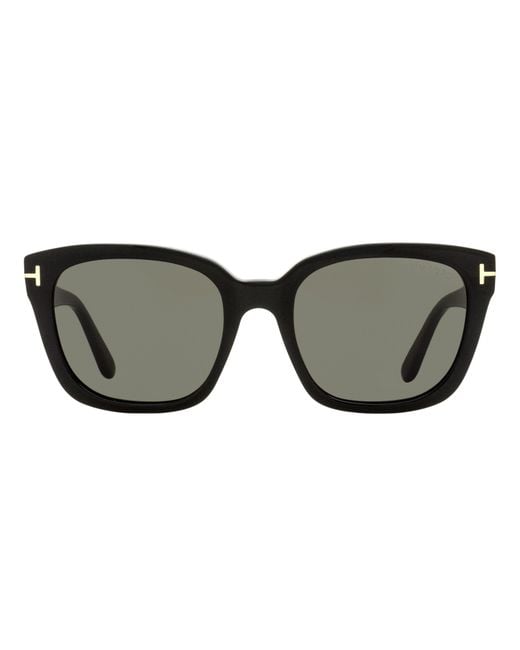 Tom Ford Black Haylay Sunglasses Tf1216 01A 53Mm Ft1216 Plastic (Acetate)