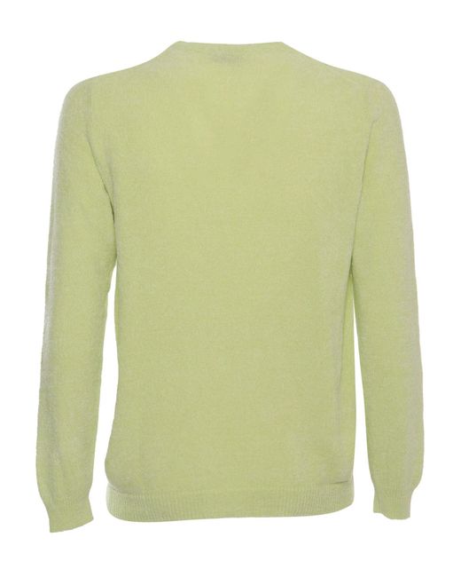 SETTEFILI CASHMERE Green Sweater for men