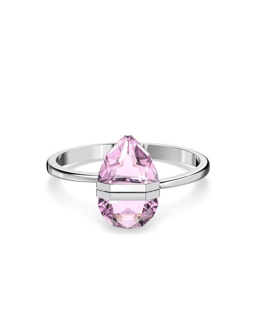 Swarovski Pink Lucent Mini Bangle Bracelet