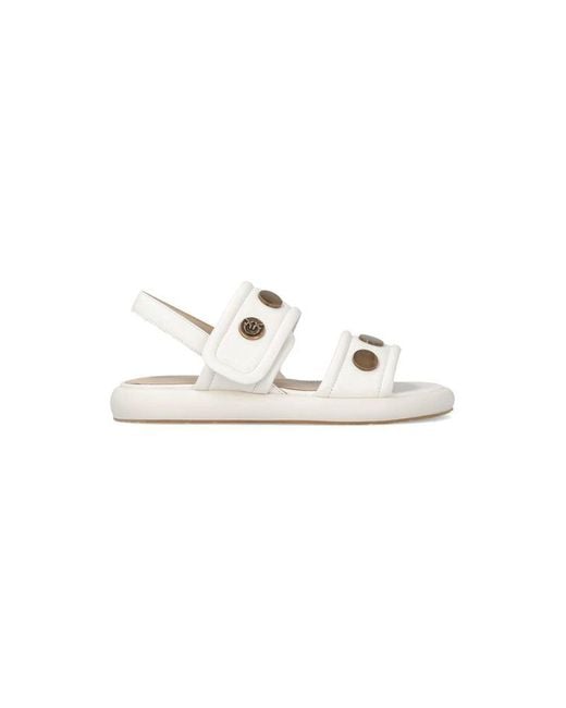 Pinko White Pinko Fiona 01 Sandal