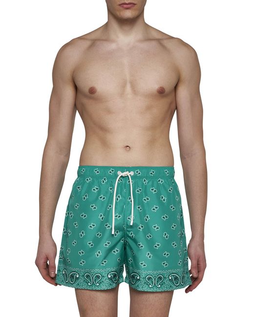 Palm Angels Green Sea Clothing for men