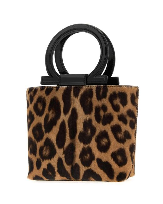 Ferragamo Black Handbags