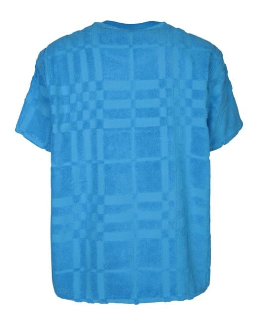 Light blue top burberry shirt