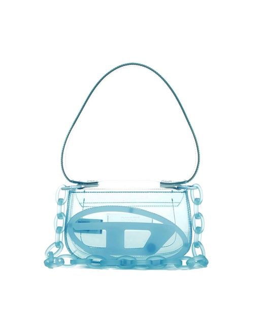 DIESEL Blue Shoulder Bag 1Dr Tpu
